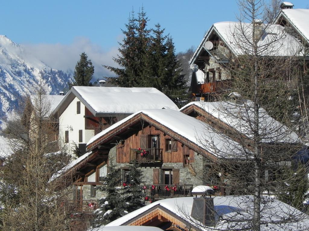 Appartement Cosy Pour 4 Personnes En Chalet De Pierres Saint-Martin-de-Belleville Exterior photo